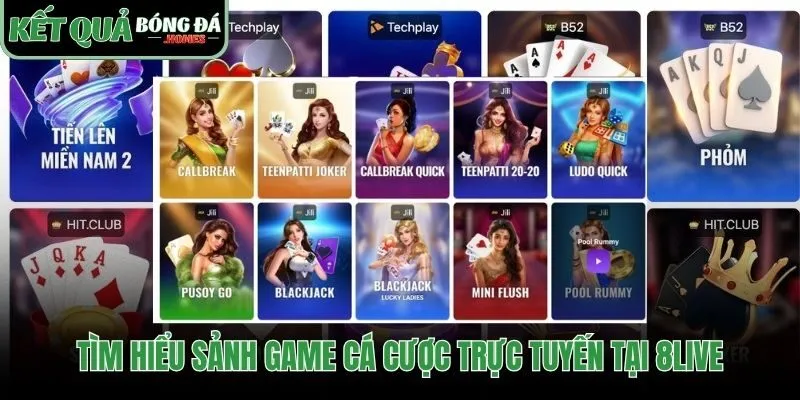 Các sảnh game đa dạng từ cá cược thể thao đến casino live